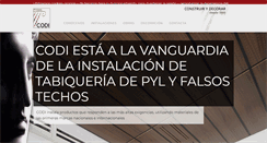 Desktop Screenshot of codi-escayolas.com